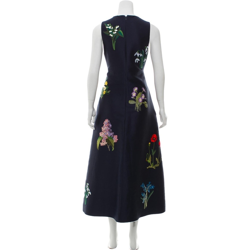 STELLA McCARTNEY Kaitlyn Embroidered Maxi Dress Resort 2016 Botanical Duchess - Picture 6 of 7